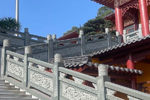 贵州省大连道观仿古石栏杆厂家热销款四